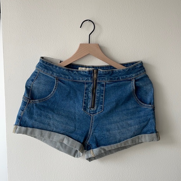 PacSun Star Denim High Rise Short 28 - Picture 2 of 4
